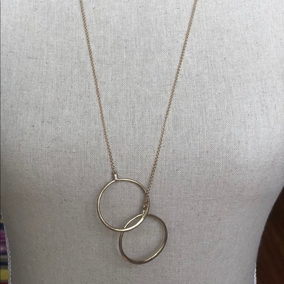 Jewelry - Gold Long Loop Through Necklace